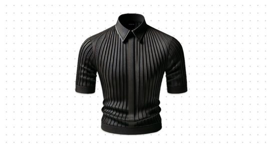 The Pleated Short-Sleeve